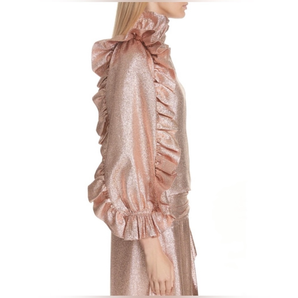 Ulla Johnson One Shoulder Ruffle Top - Picture 3 of 11